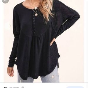 Free people Leo Henley tunic
